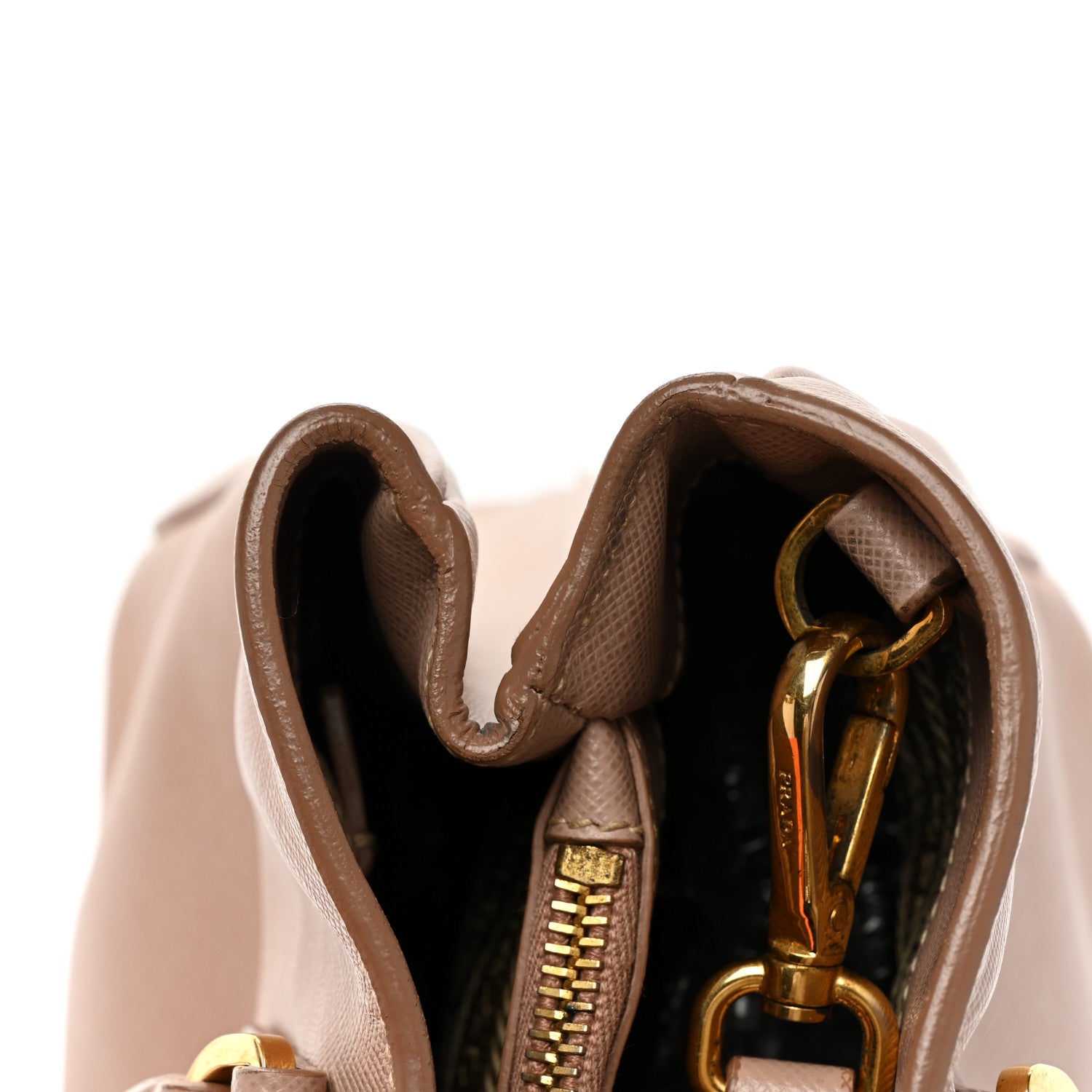 Prada Saffiano Lux Small Tote Cammeo 23 of 23