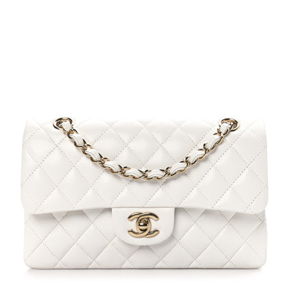 Chanel Caviar Quilted Small Double Flap White 1 of 11