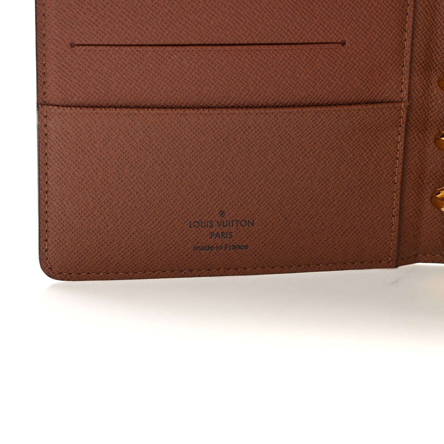 Monogram Medium Ring Agenda Cover