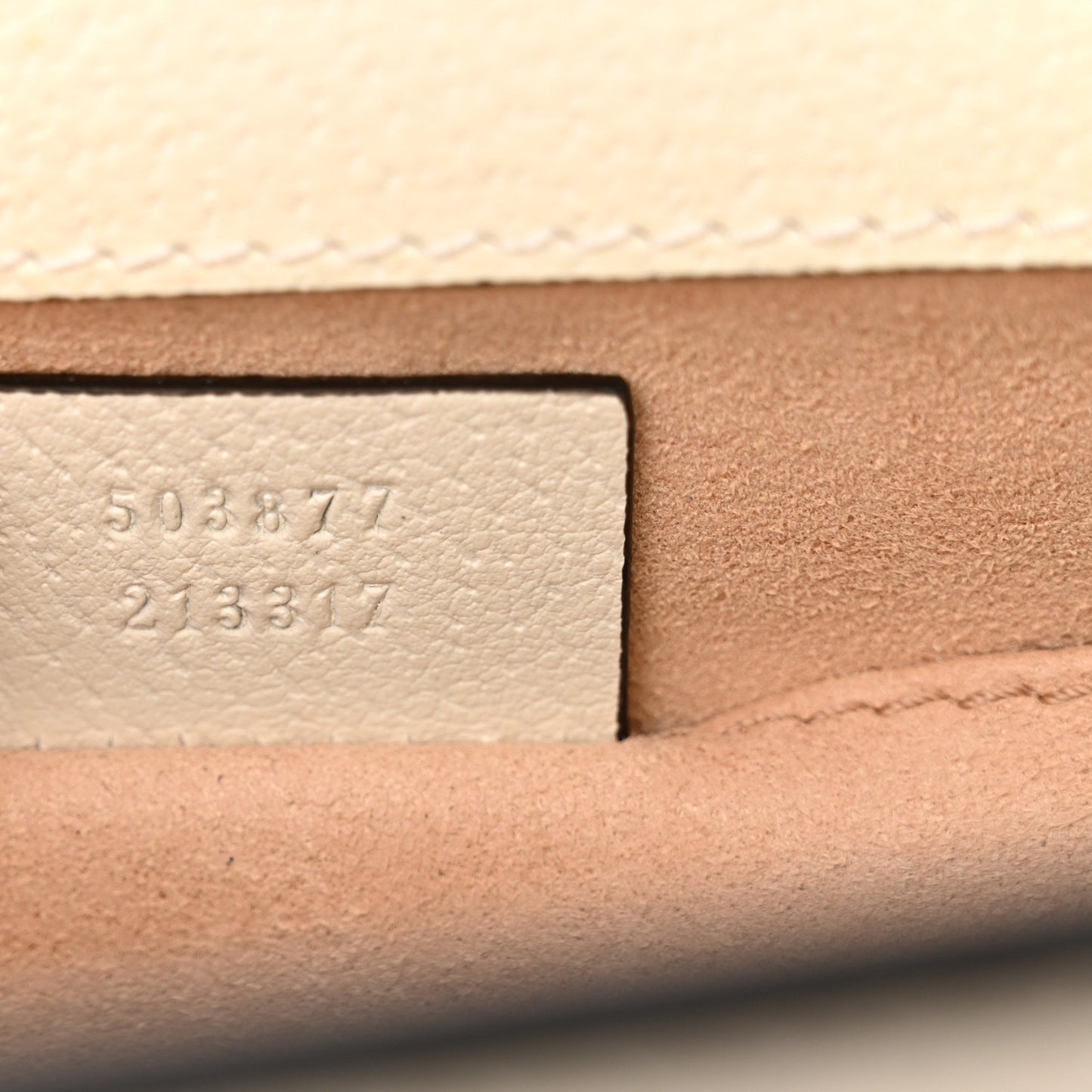 Suede Calfskin GG Web Small Ophidia Chain Shoulder Bag Burro New Mystic White