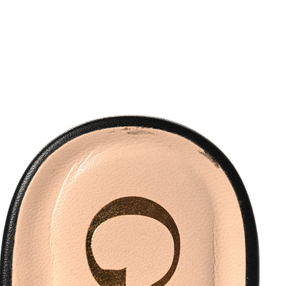 Gucci Monogram Matelasse Diagonal GG Marmont Flat Slide Sandals 36.5 Beige Ebony Black 9 of 9