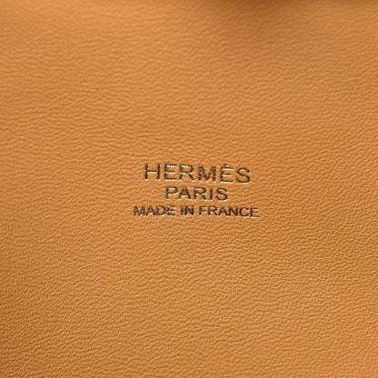 Hermes Taurillon Clemence Swift Toolbox 26 Curry Sable 6 of 11