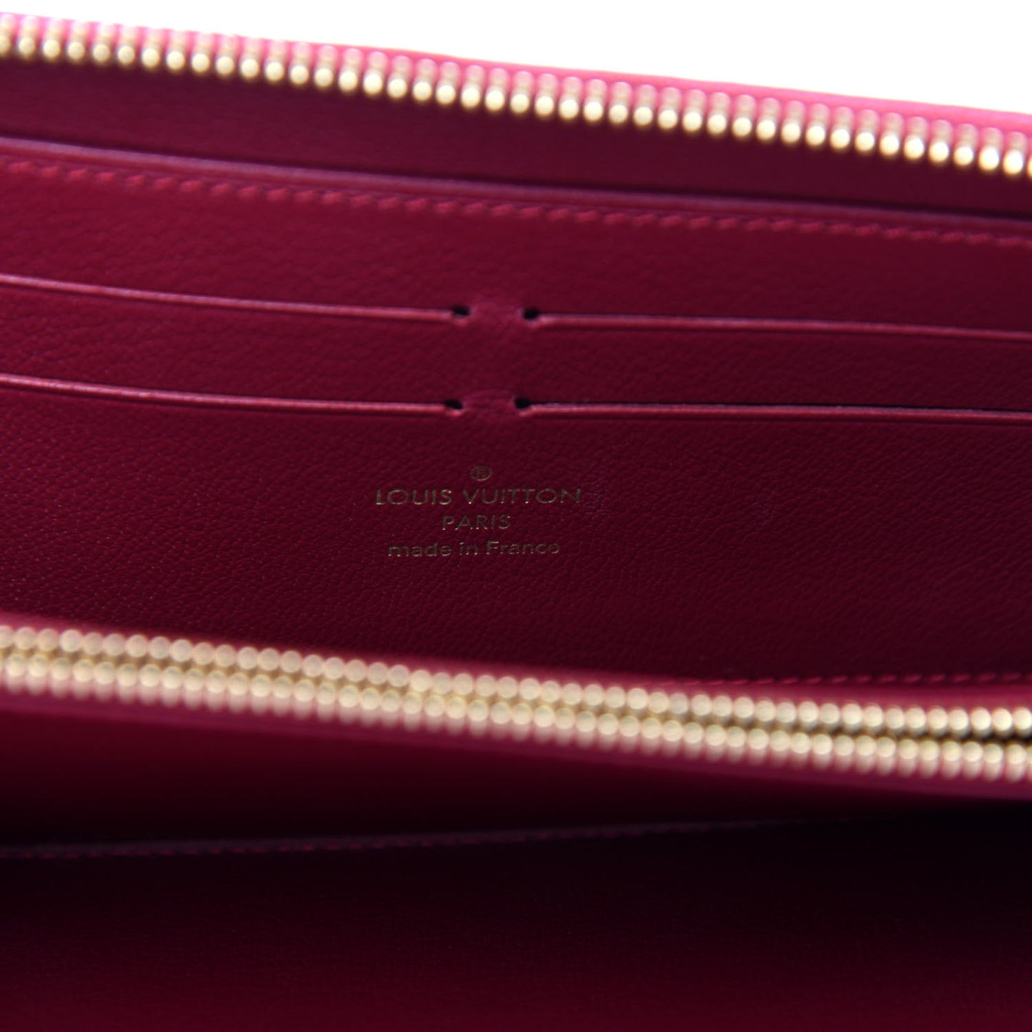 Ostrich Zippy Wallet Magenta