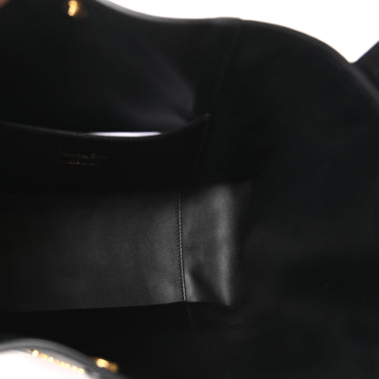 Christian Dior Calfskin Medium Signature Bucket Bag Black 5 of 10