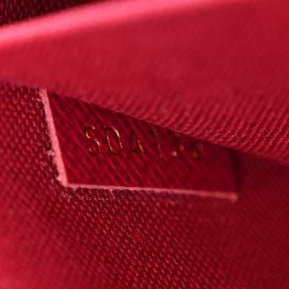 Louis Vuitton Monogram Pochette Felicie Chain Wallet Fuchsia 7 of 11