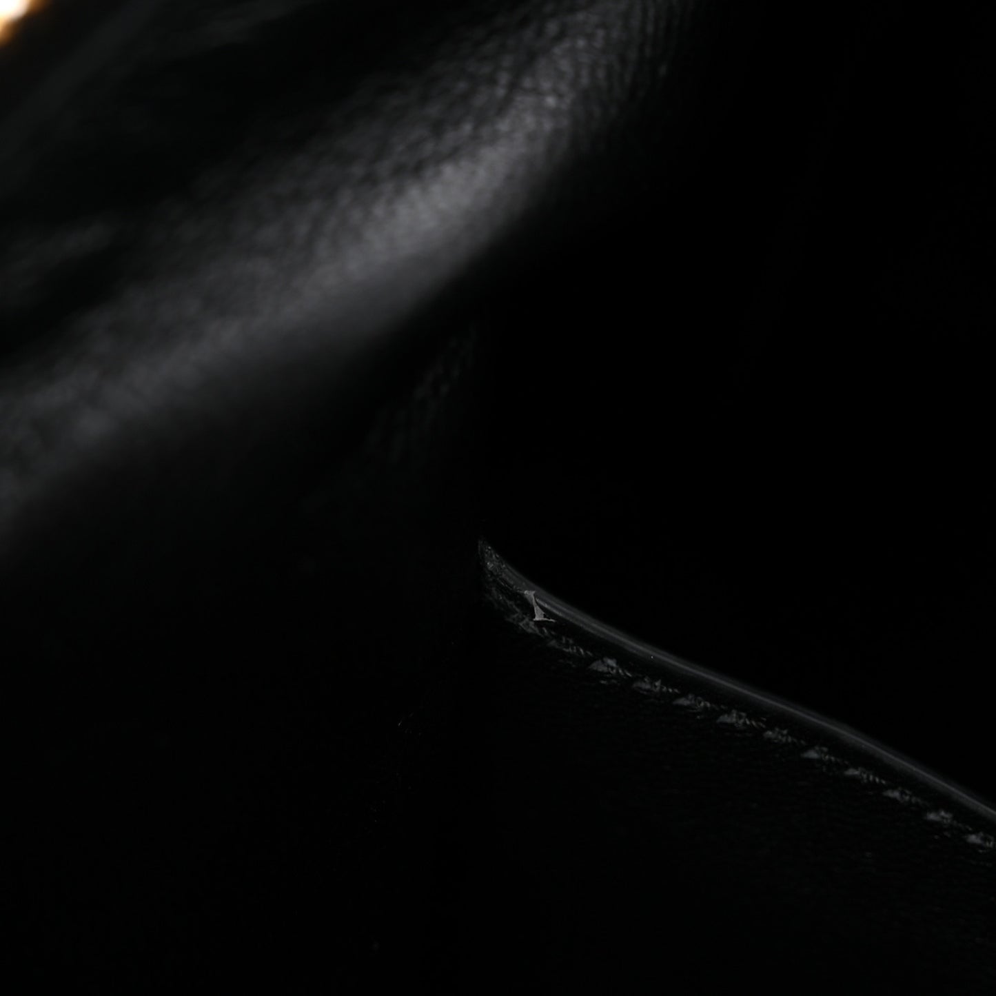 Soft Calfskin Large Aimée Shoulder Bag Black
