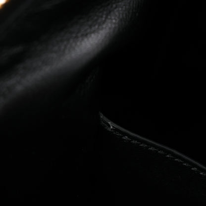 Prada Soft Calfskin Large Aimée Shoulder Bag Black 7 of 10