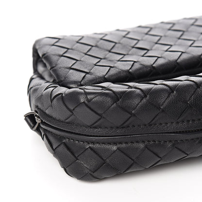 Bottega Veneta Nappa Intrecciato Mini Messenger Bag Black 9 of 11