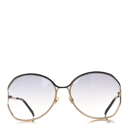 Gucci Oversized Sunglasses GG 2846/N/S Gold 2 of 9