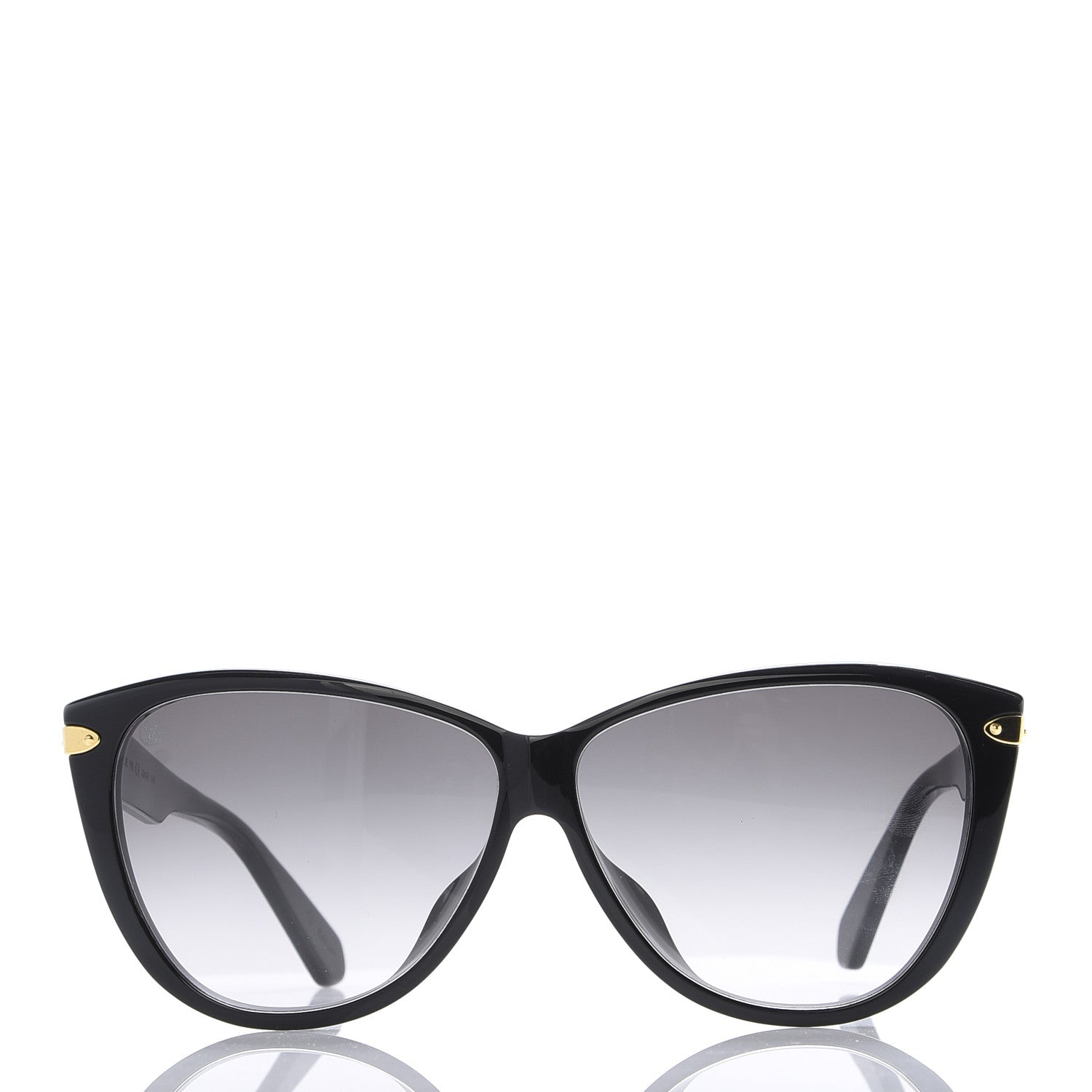 Louis Vuitton Acetate Blue Velvet Sunglasses Z1293E Black 2 of 8