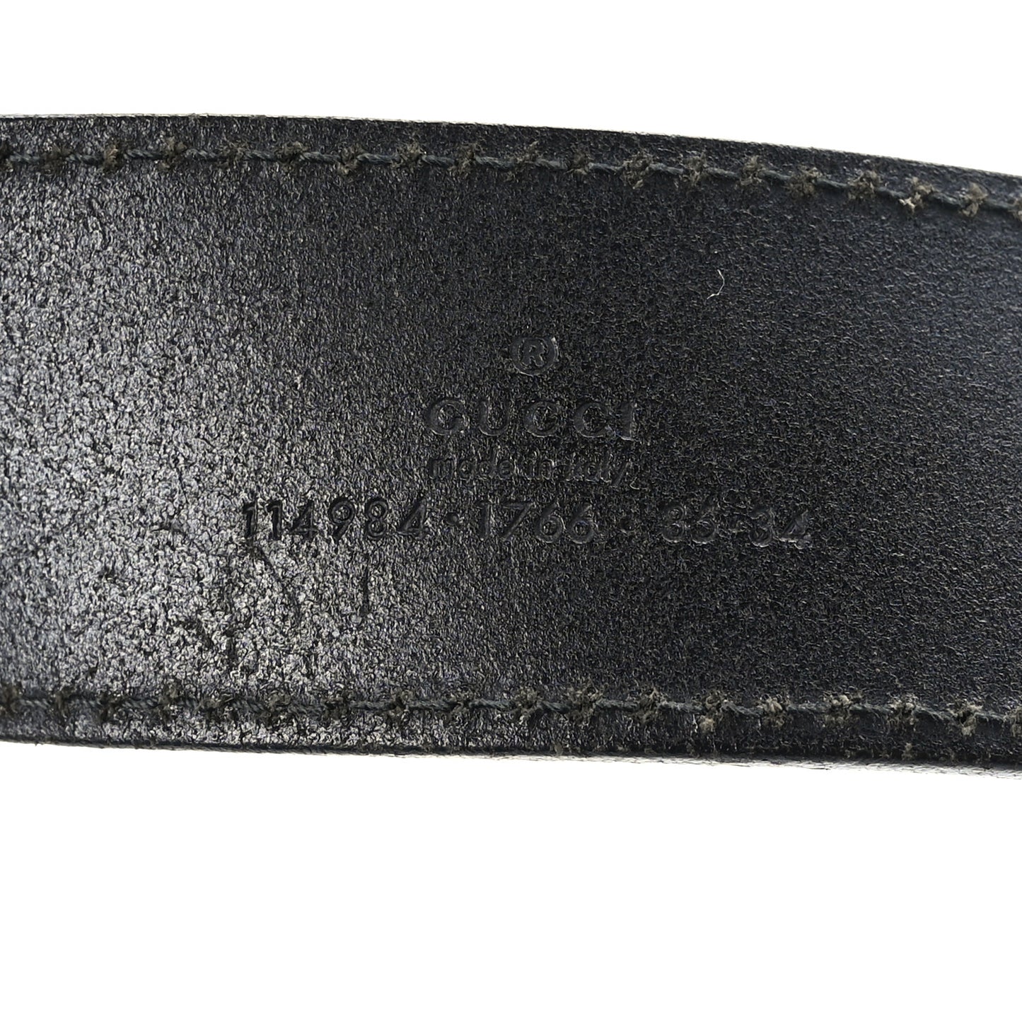 Calfskin Interlocking G 40mm Belt 85 34 Black
