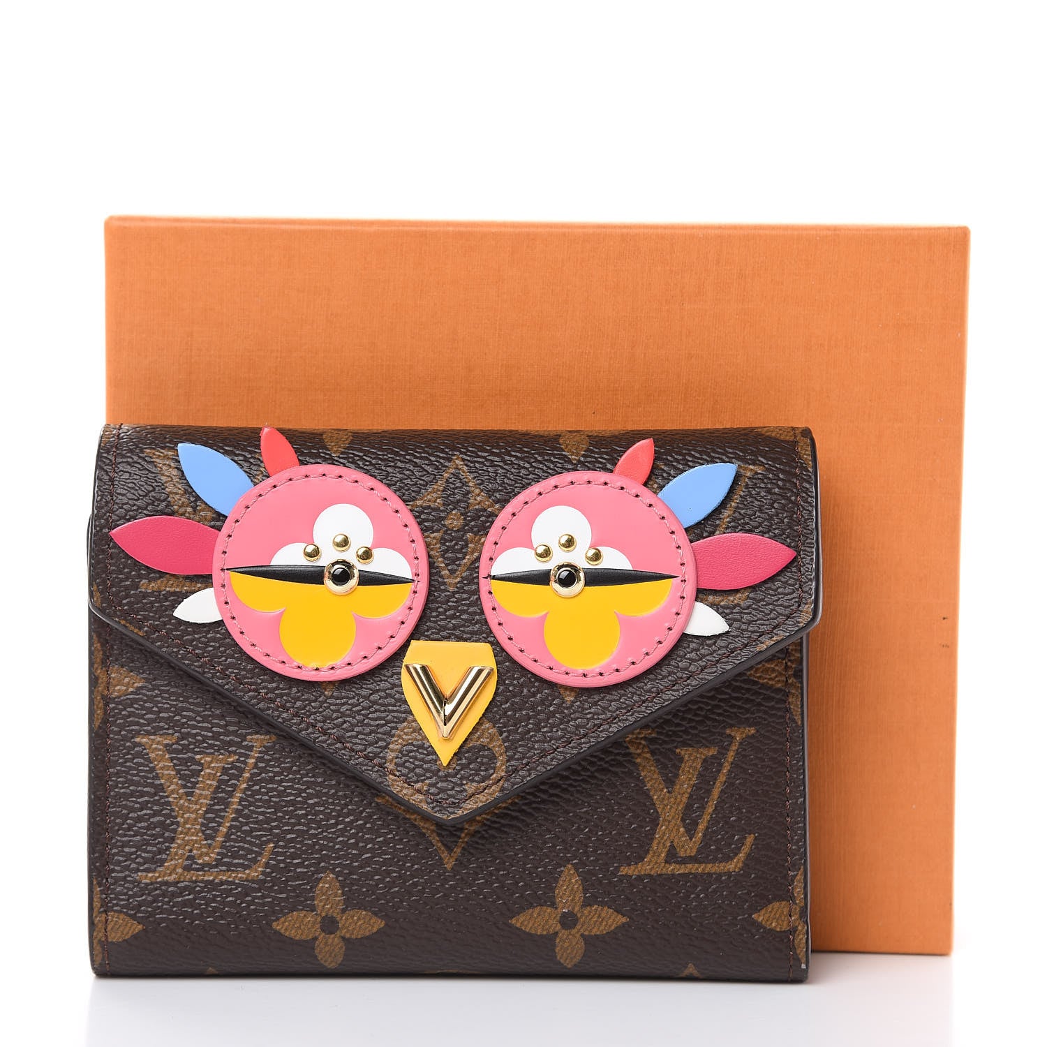 Louis Vuitton Monogram Lovely Birds Victorine Wallet 8 of 8