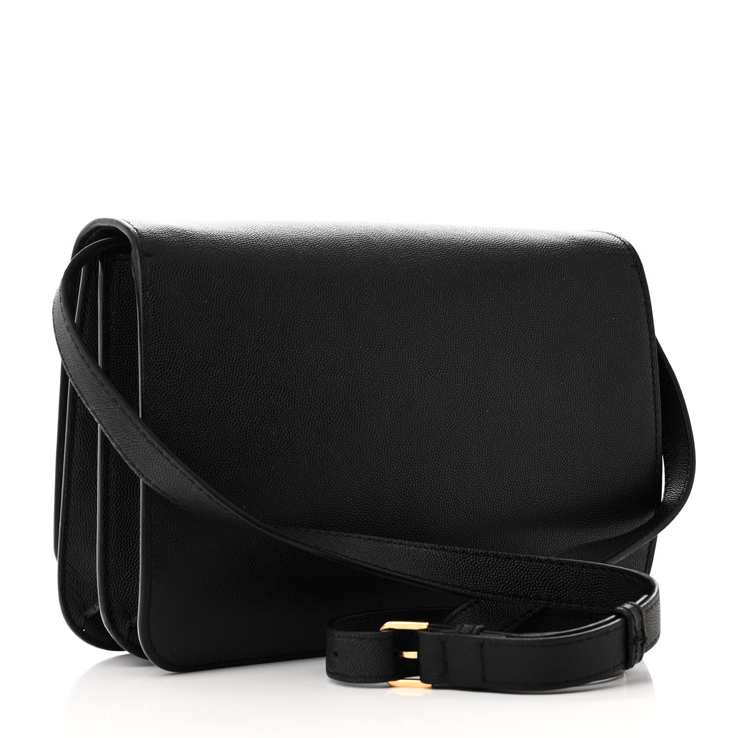 Burberry Grained Calfskin Medium TB Bag Black 3 of 10