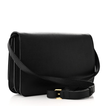 Burberry Grained Calfskin Medium TB Bag Black 3 of 10