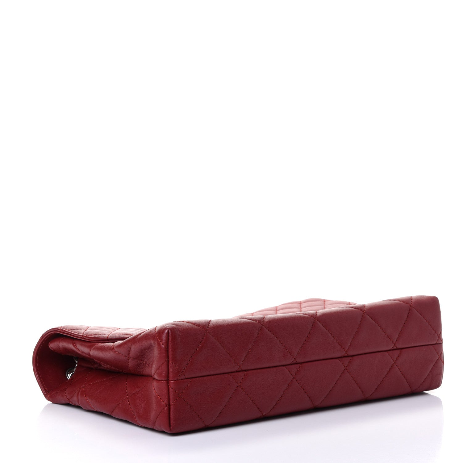 Chanel Calfskin Quilted In The Business Flap Bag Red 3 of 4
