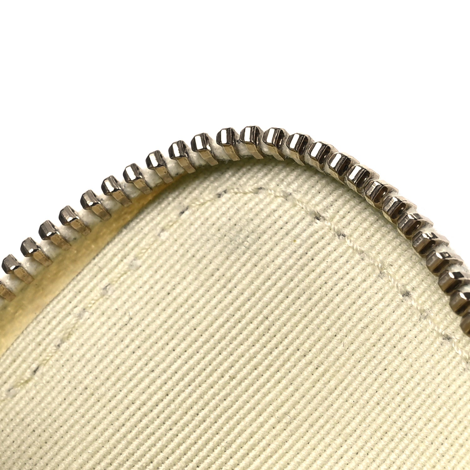 Chanel Caviar Quilted Zip Card Holder Wallet Light Yellow 10 of 14