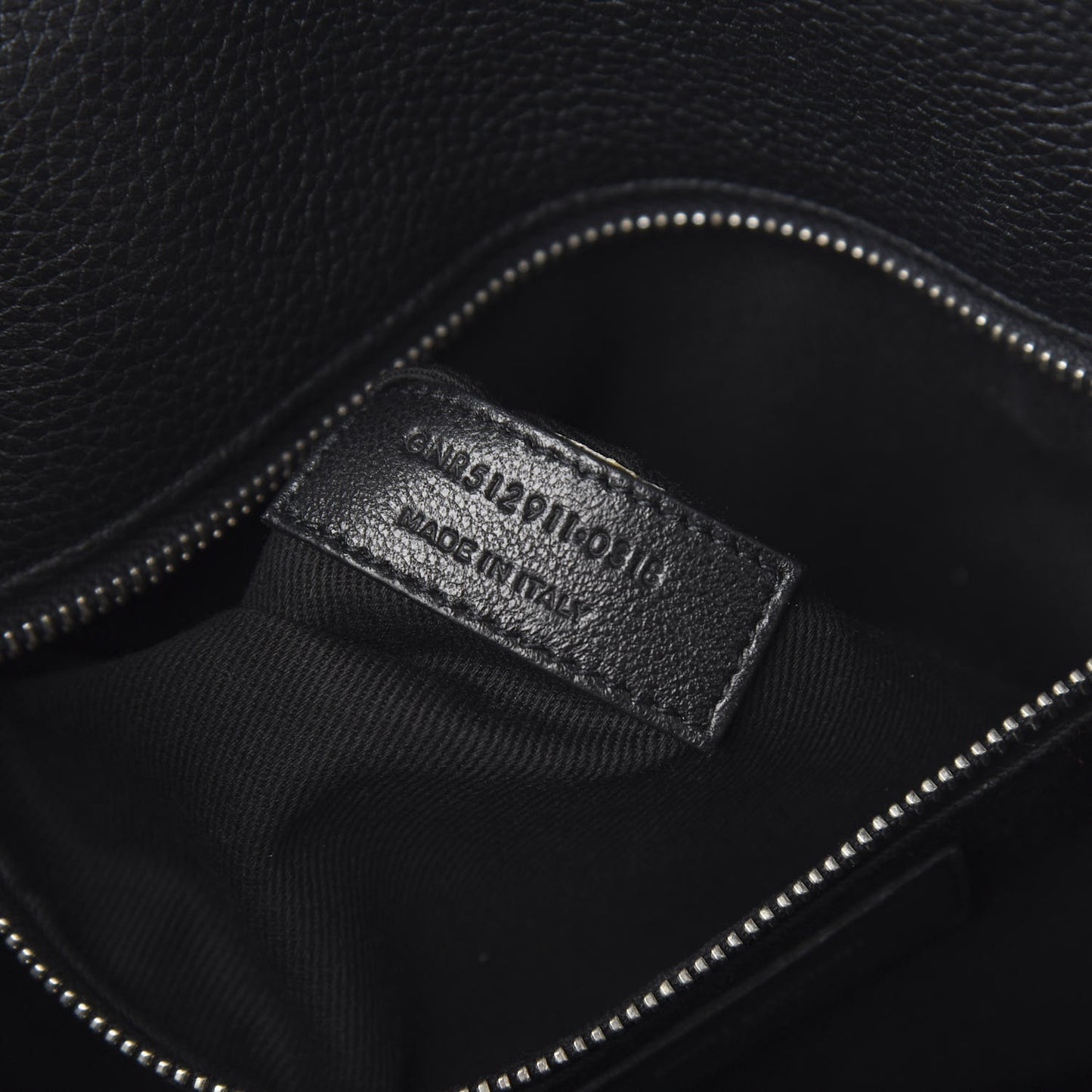 Grained Calfskin Small Supple Sac De Jour Duffle Black