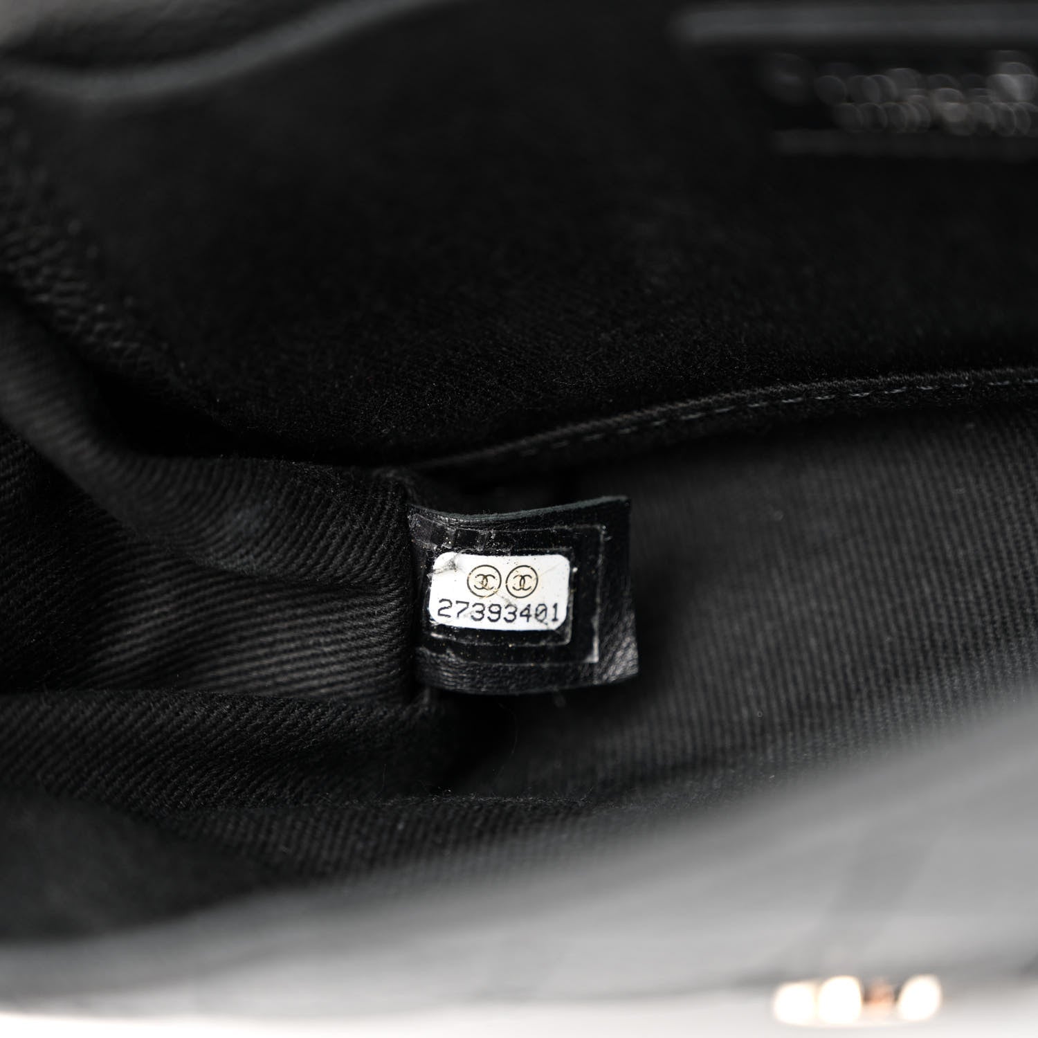 Chanel Grained Calfskin Quilted 2.55 Reissue Flap Belt Bag Clutch Black 8 of 11