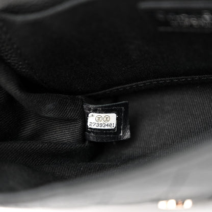 Chanel Grained Calfskin Quilted 2.55 Reissue Flap Belt Bag Clutch Black 8 of 11