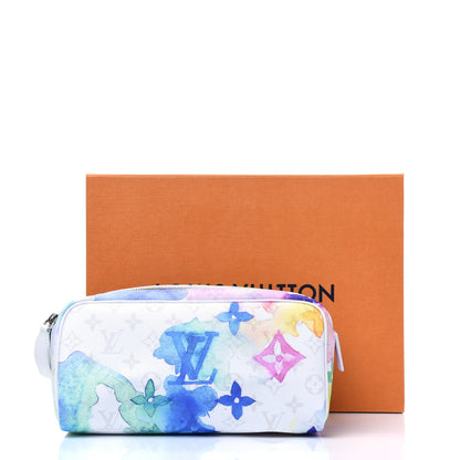 Louis Vuitton Monogram Watercolor Dopp Kit Toilet Pouch Multicolor 10 of 10