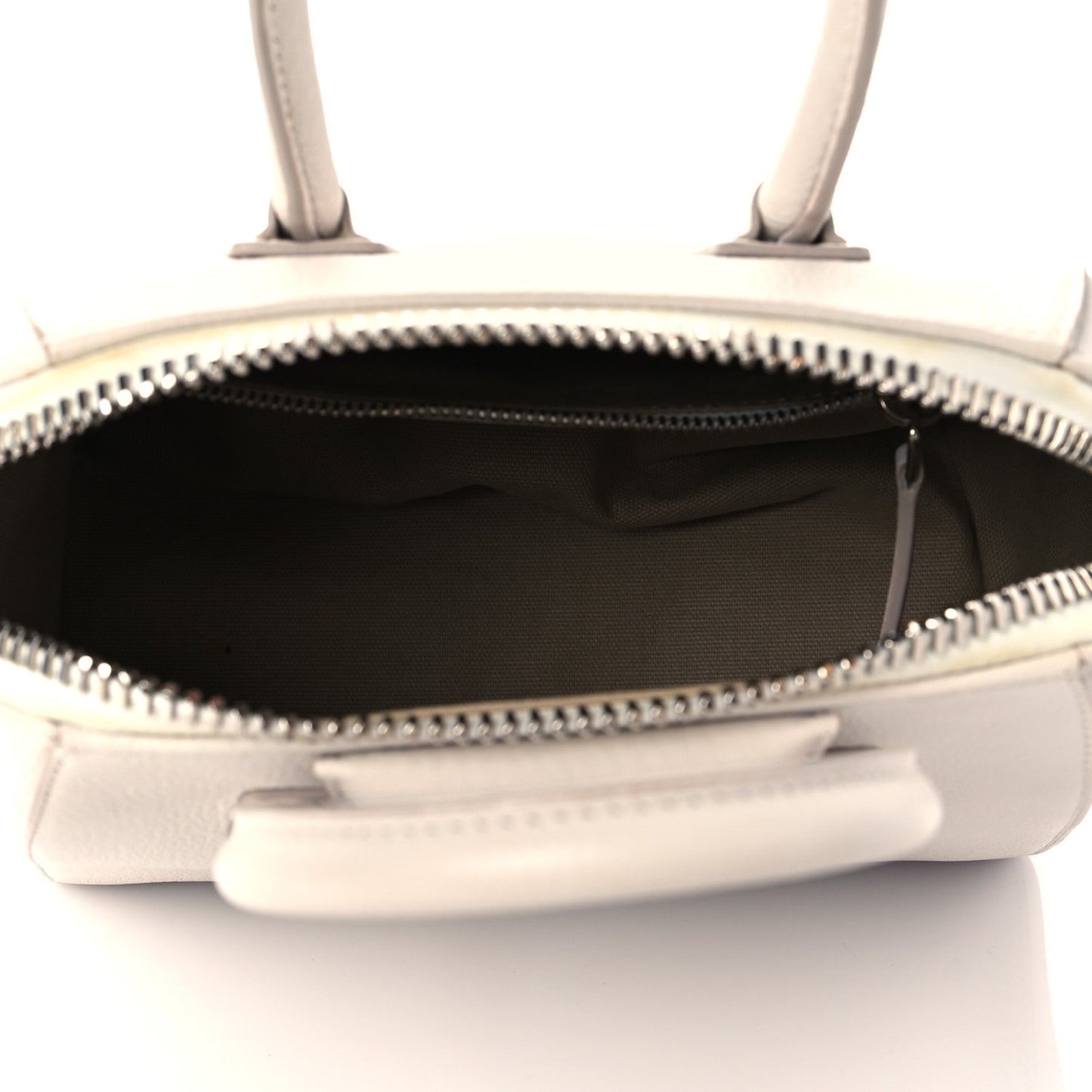 Sugar Goatskin Mini Antigona White