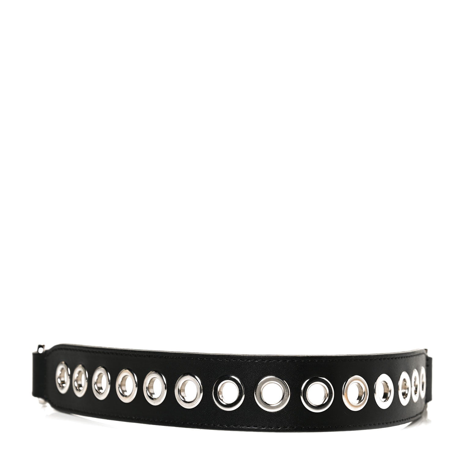 Fendi Vitello Liberty Grommet Bi-Color Mini Strap You Black Camelia 1 of 5