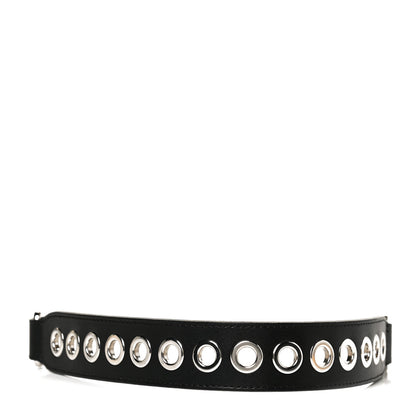 Fendi Vitello Liberty Grommet Bi-Color Mini Strap You Black Camelia 1 of 5