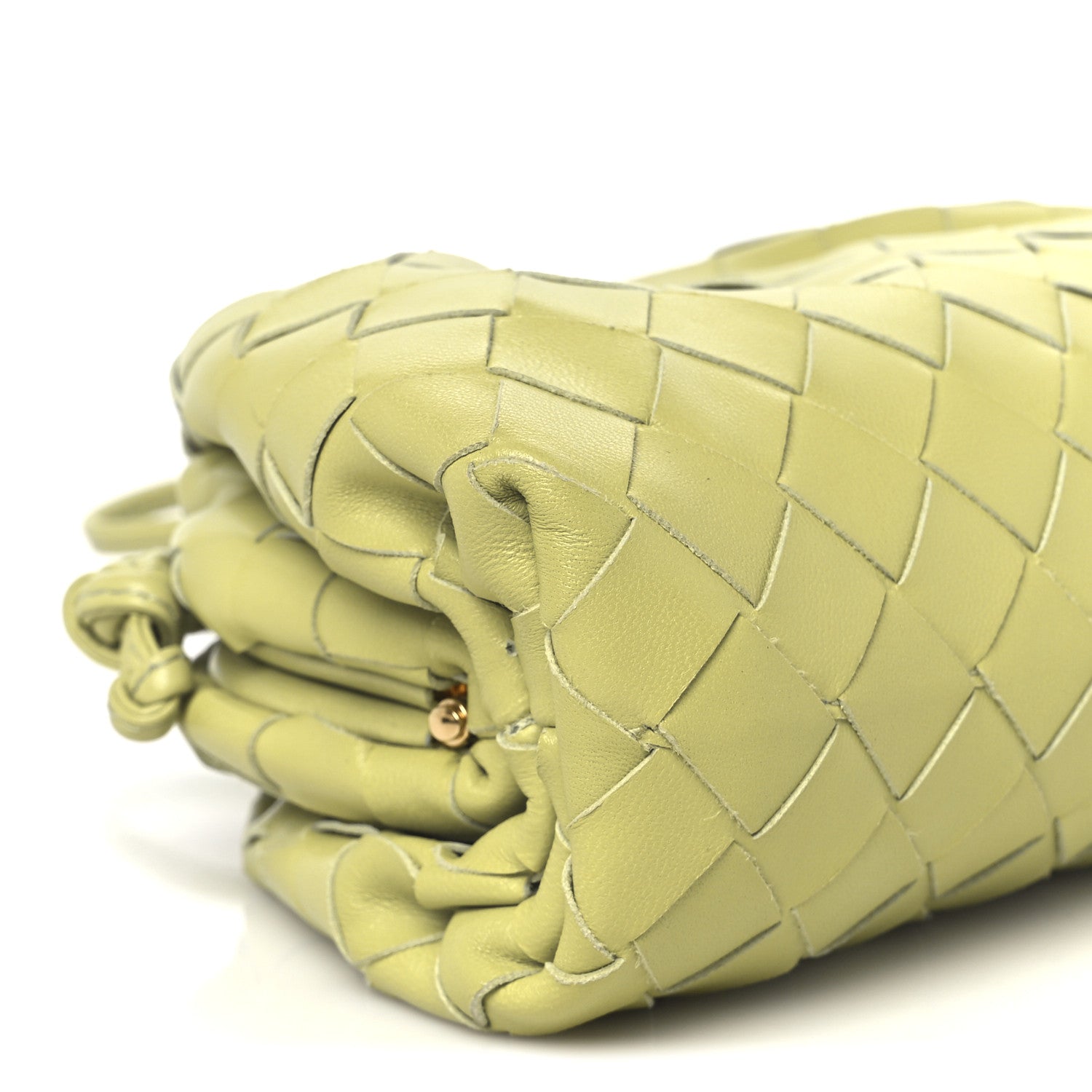 Bottega Veneta Nappa Intrecciato The Mini Pouch Kiwi 10 of 11