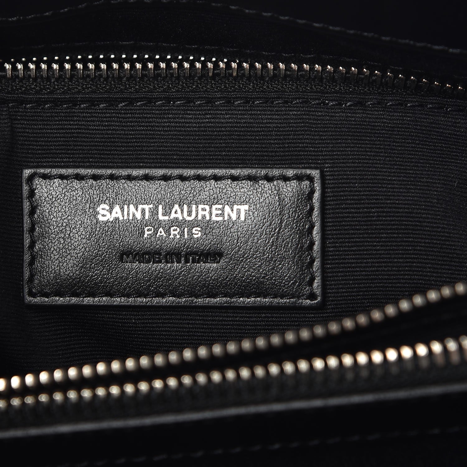 Saint Laurent Calfskin Y Quilted Monogram Medium Loulou Chain Satchel Black 7 of 10