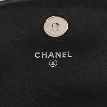 Chanel Caviar Half Moon Wallet On Chain WOC Black 6 of 11