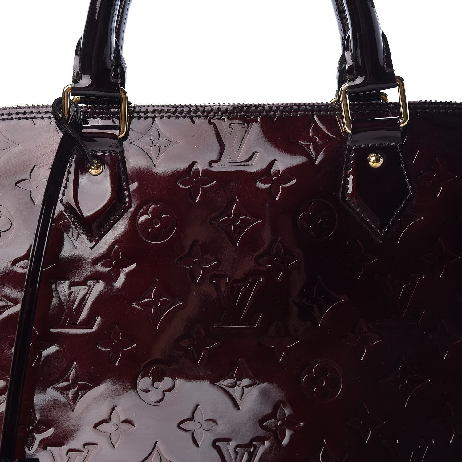 Louis Vuitton Vernis Alma GM Amarante 7 of 15
