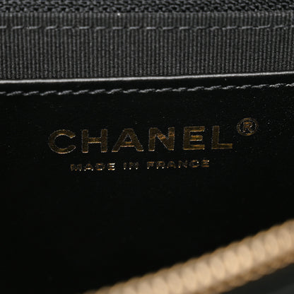 Chanel Lambskin Quilted Chain Flap Bag Black 6 of 12
