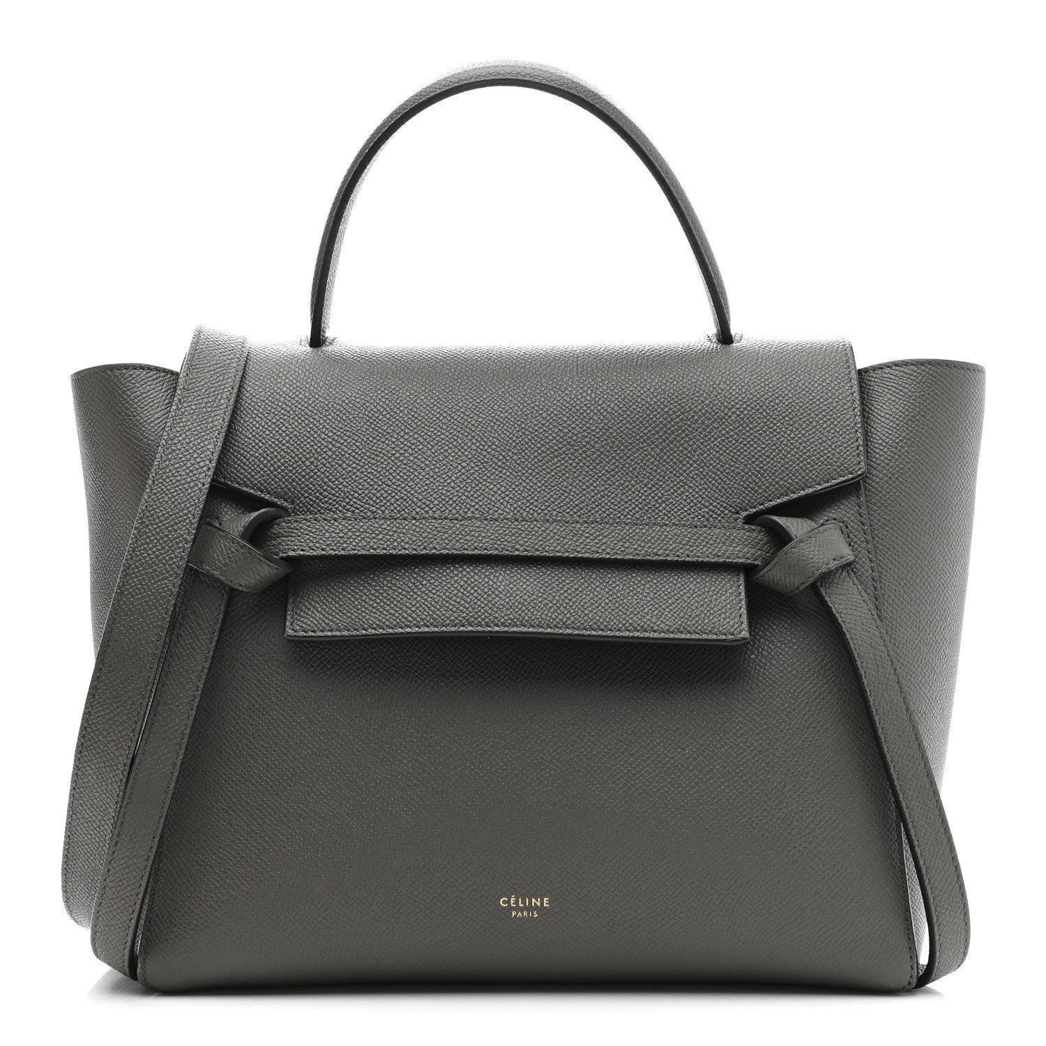 Celine Baby Grained Calfskin Micro Belt Bag Grey 1 of 12