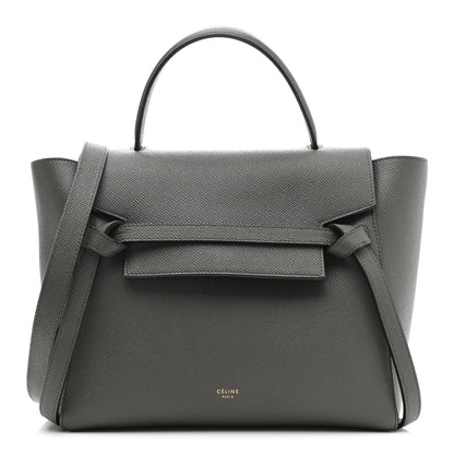 Celine Baby Grained Calfskin Micro Belt Bag Grey 1 of 12