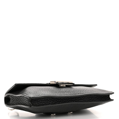 Fendi Cuoio Romano Selleria Baguette Belt Pouch Black 4 of 12