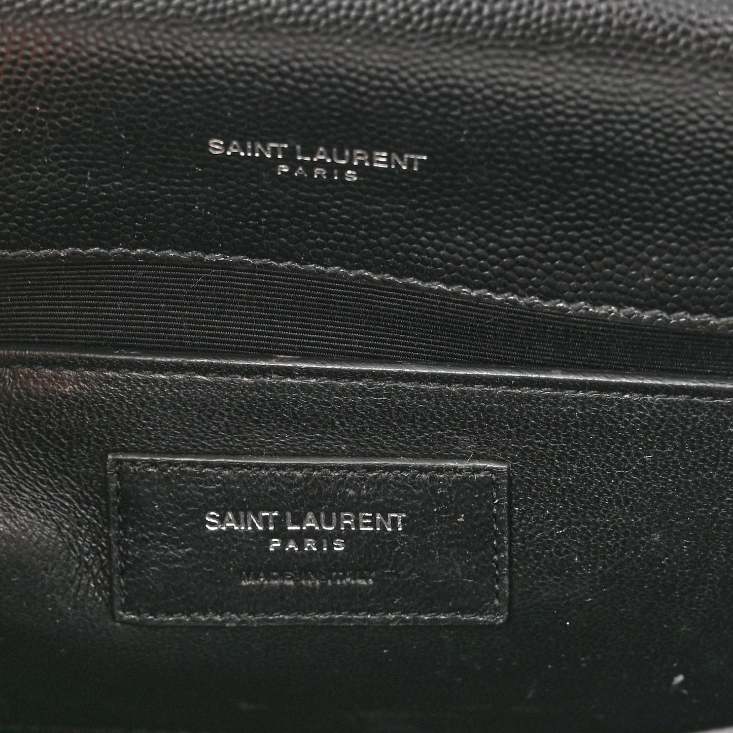 Grain De Poudre Small Monogram Kate Satchel Black