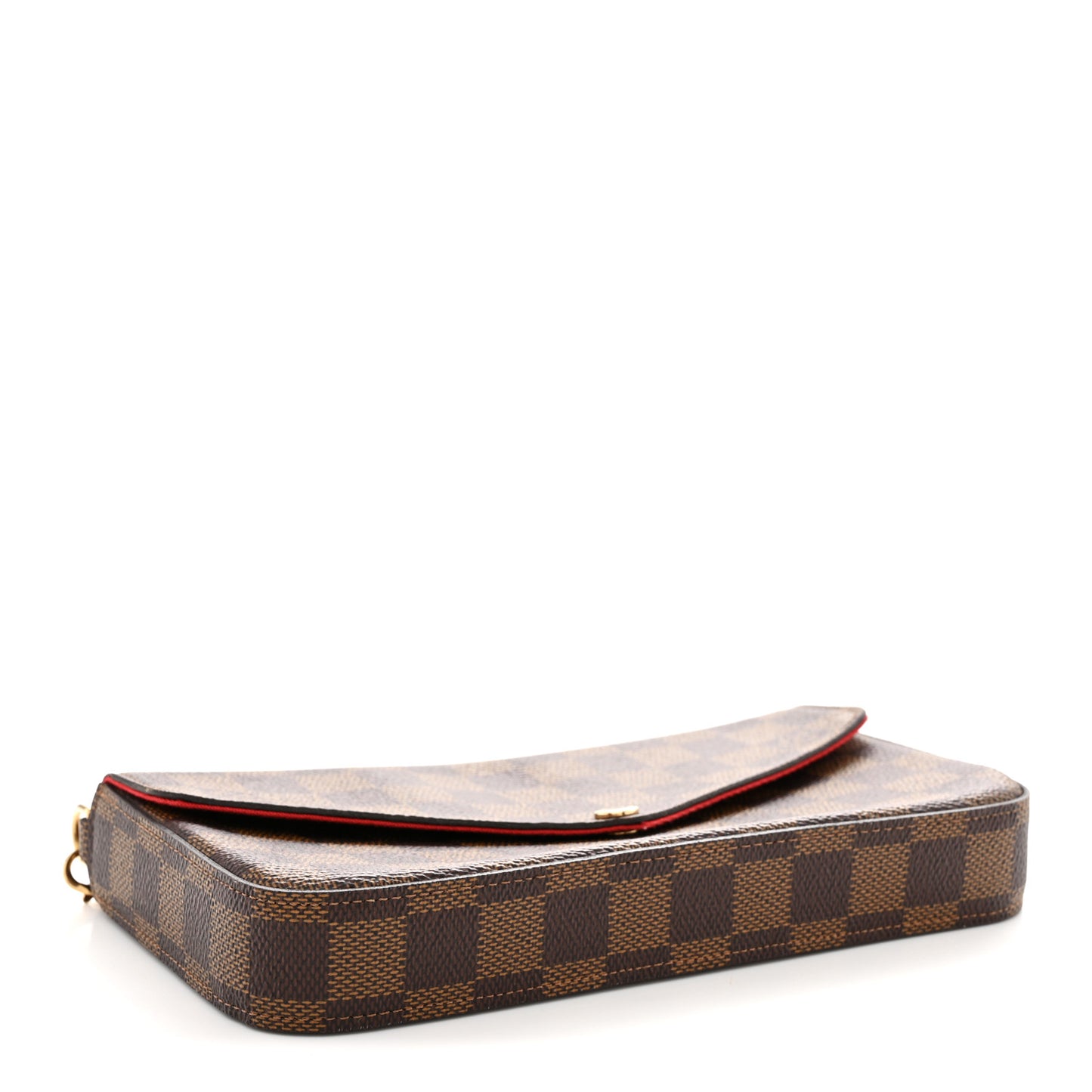 Damier Ebene Pochette Felicie Chain Wallet