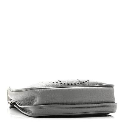Hermes Taurillon Clemence Evelyne III PM Gris Mouette 4 of 11