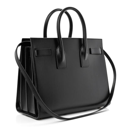 Saint Laurent Calfskin Small Sac De Jour Black 3 of 10