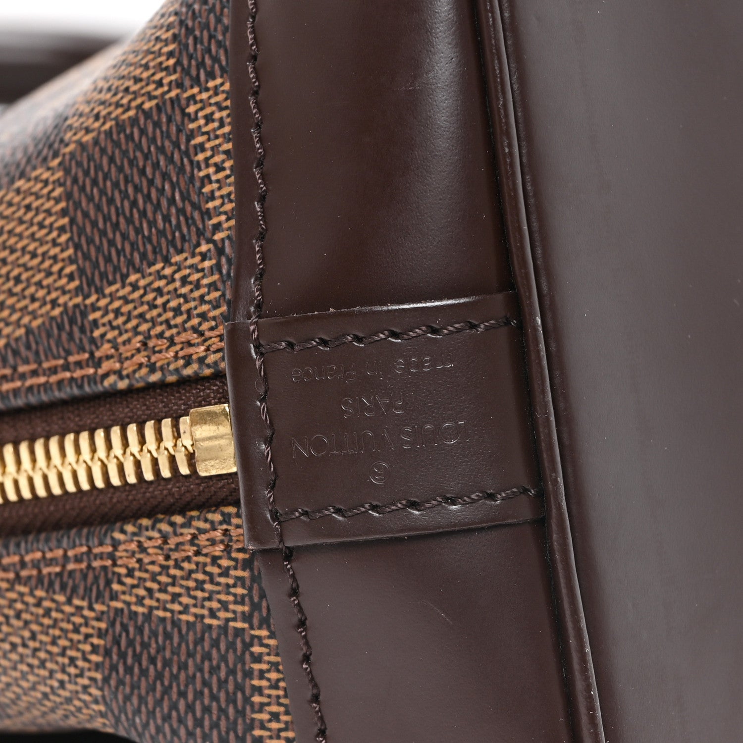 Louis Vuitton Damier Ebene Alma PM 6 of 9
