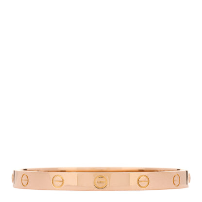 Cartier 18K Pink Gold LOVE Bracelet 17 2 of 8