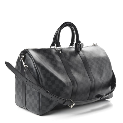 Louis Vuitton Damier Graphite Keepall Bandouliere 45 2 of 9