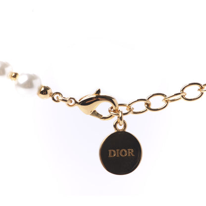 Christian Dior Pearl 30 Montaigne Choker Necklace Gold 4 of 6