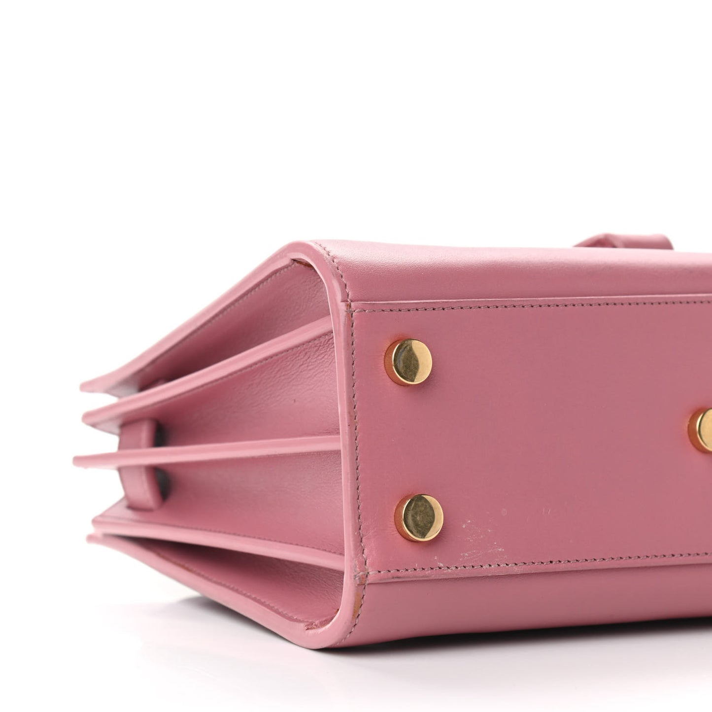 Smooth Calfskin Nano Sac De Jour Rose Dark