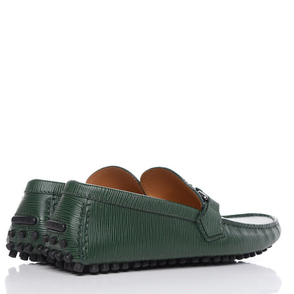 Louis Vuitton Epi Mens Hockenheim Moccasin Loafers 6.5 Borneo 4 of 9