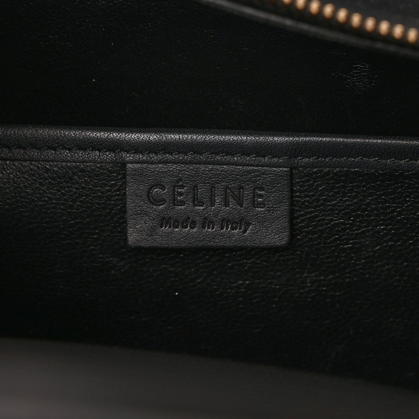 Smooth Calfskin Nano Luggage Black