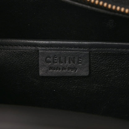 Celine Smooth Calfskin Nano Luggage Black 6 of 8