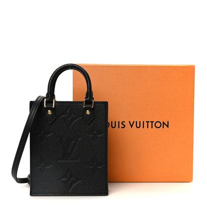 Louis Vuitton Empreinte Monogram Giant Petit Sac Plat Black 11 of 11