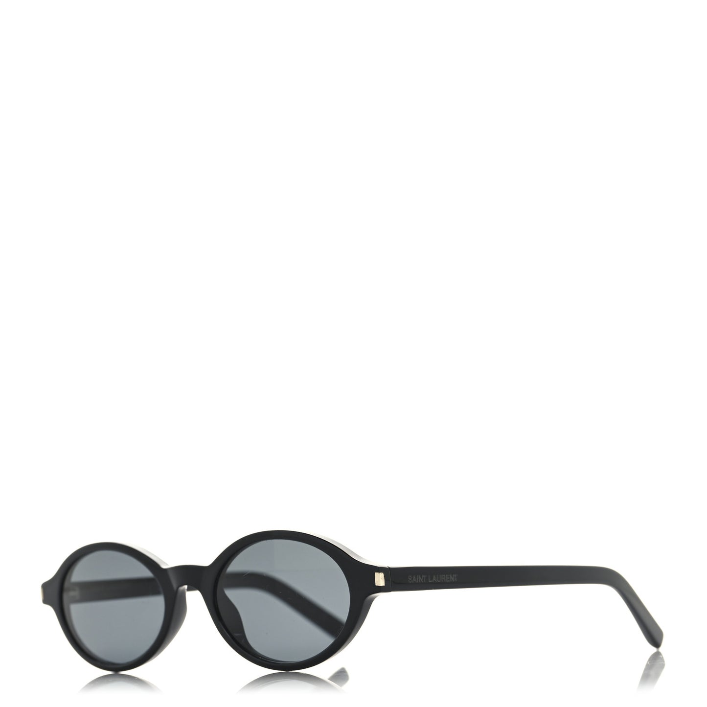 Acetate Oval Jeanne Sunglasses SL751 Black