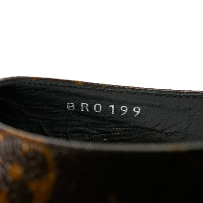 Louis Vuitton Patent Monogram Cherie Slingback Ballerina Flats 37 6 of 11